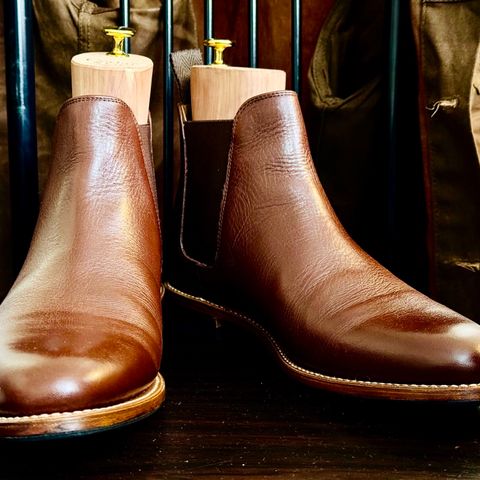 Herring Chelsea Ipswich II in Dark Brown Calf