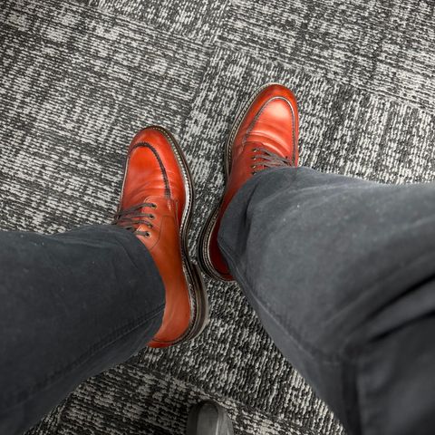 Loake Gisbourne in Seared Mahogany Calf