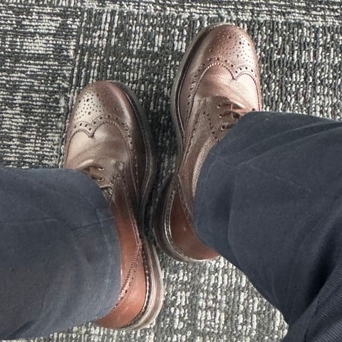 NPS Shoes Heritage Grain Brogue in Walnut Grain & Calf