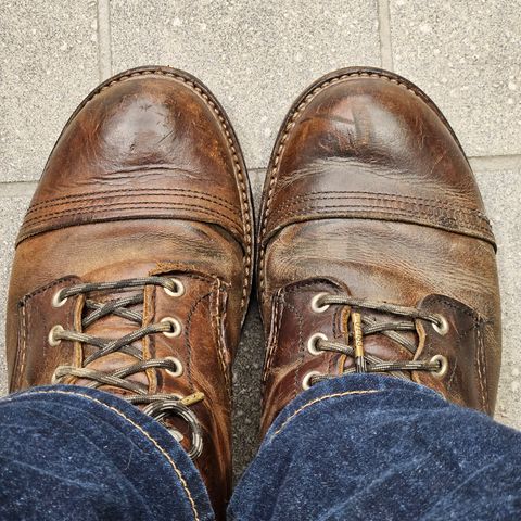Red Wing Iron Ranger in S.B. Foot Copper Rough and Tough