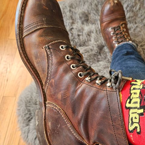 Red Wing Iron Ranger in S.B. Foot Copper Rough and Tough
