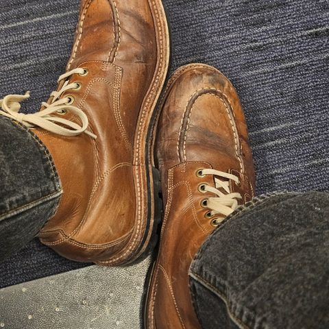 Grant Stone Brass Boot in Horween Dune Chromexcel