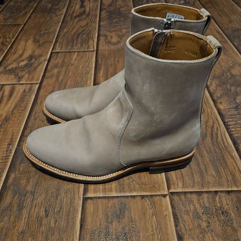 Viberg Side Zip in Maryam Fango Horsebutt