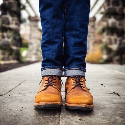 Truman Cap Toe Boot in C.F. Stead Coach Rambler