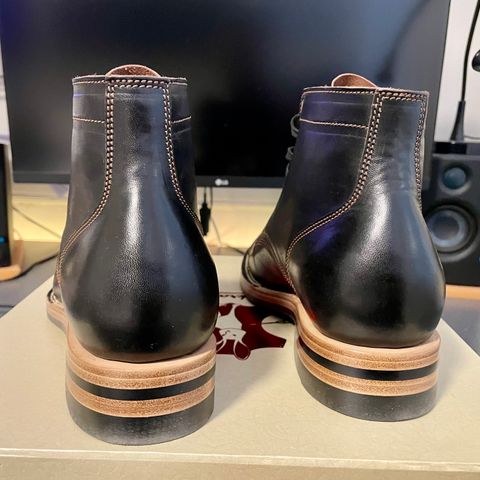 Jakkrabbits Service Boot in Shinki Black Teacore Horsehide