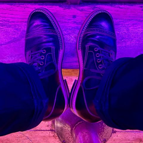 Jakkrabbits Service Boot in Shinki Black Teacore Horsehide