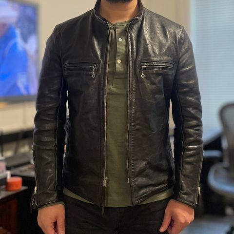 The Real McCoy's Buco J-100 in Shinki Teacore Horsehide