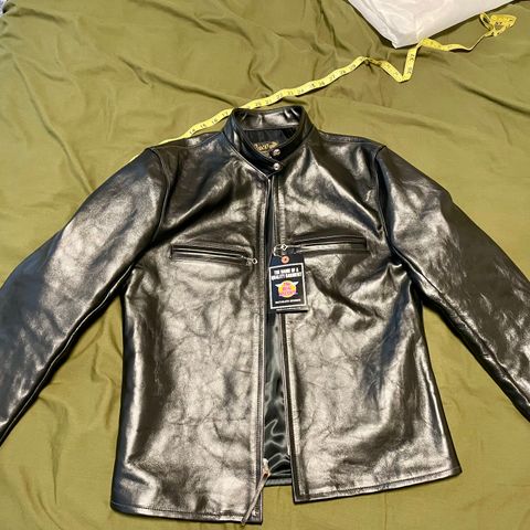 The Real McCoy's Buco J-100 in Shinki Teacore Horsehide