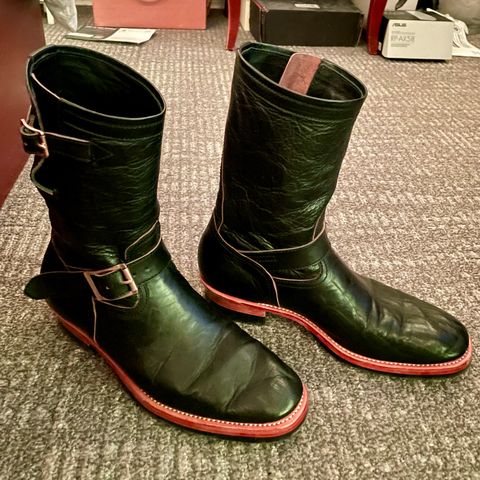 Briselblack The Keeper 'Type 2' Engineer Boot in Shinki Teacore Horsehide