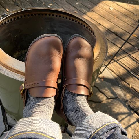 Search result thumbnail of Aurora Shoe Co. Middle English in Horween Brown Chromexcel