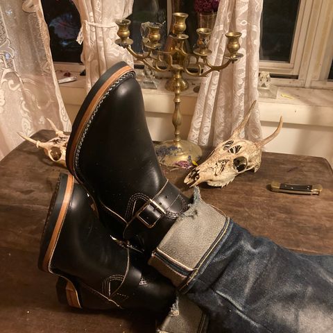 Wesco Mister Lou in Wesco / Horween Black Horsehide