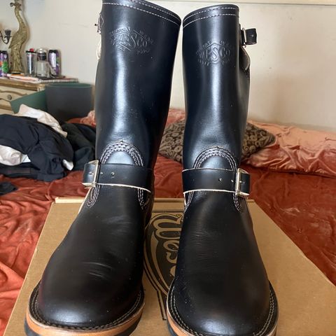 Wesco Mister Lou in Wesco / Horween Black Horsehide