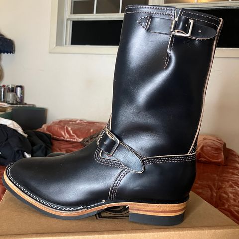 Wesco Mister Lou in Wesco / Horween Black Horsehide