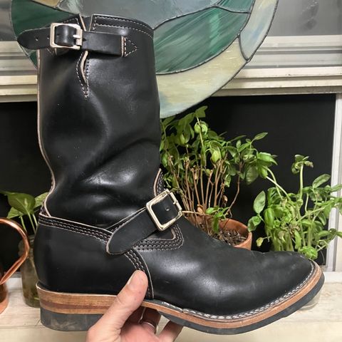 Wesco Mister Lou in Wesco / Horween Black Horsehide