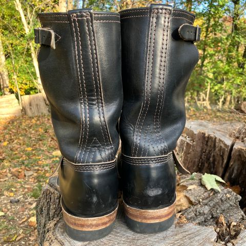 Wesco Mister Lou in Wesco / Horween Black Horsehide