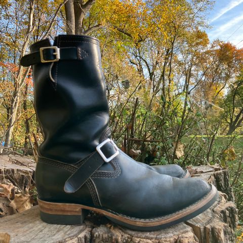 Wesco Mister Lou in Wesco / Horween Black Horsehide