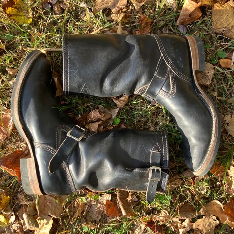 Wesco Mister Lou in Wesco / Horween Black Horsehide