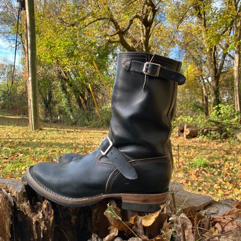 Wesco Mister Lou in Wesco / Horween Black Horsehide
