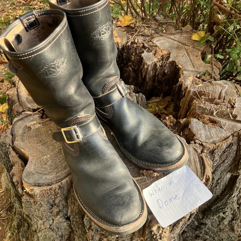 Wesco Mister Lou in Wesco / Horween Black Horsehide