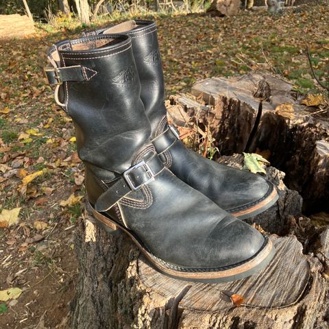 Wesco Mister Lou in Wesco / Horween Black Horsehide