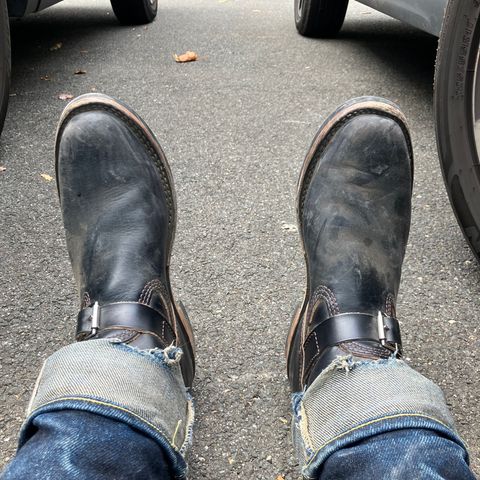 Wesco Mister Lou in Wesco / Horween Black Horsehide