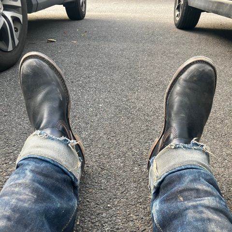 Wesco Mister Lou in Wesco / Horween Black Horsehide