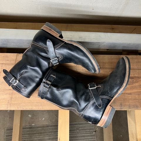 Wesco Mister Lou in Wesco / Horween Black Horsehide