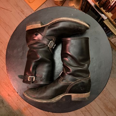 Wesco Mister Lou in Wesco / Horween Black Horsehide