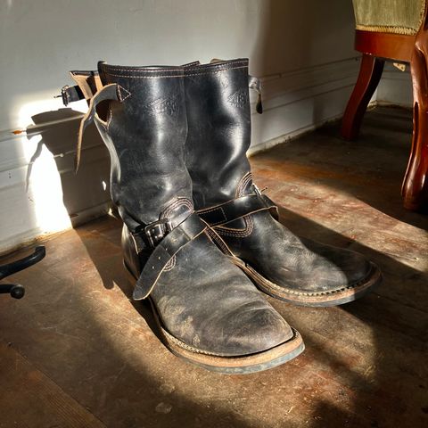 Wesco Mister Lou in Wesco / Horween Black Horsehide