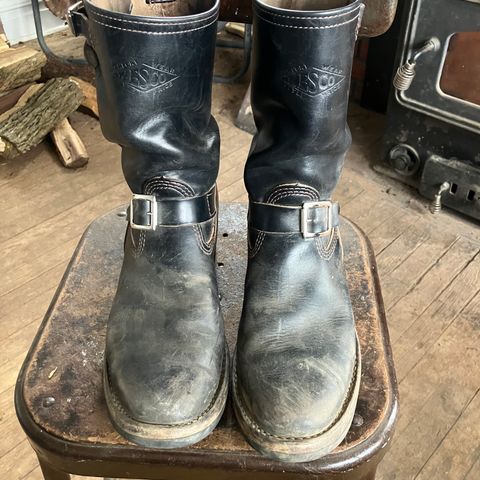 Wesco Mister Lou in Wesco / Horween Black Horsehide