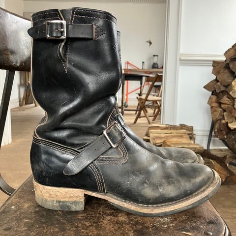 Wesco Mister Lou in Wesco / Horween Black Horsehide