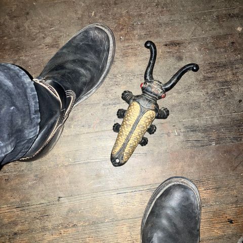 Wesco Mister Lou in Wesco / Horween Black Horsehide