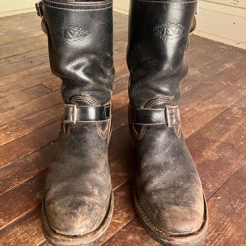 Wesco Mister Lou in Wesco / Horween Black Horsehide