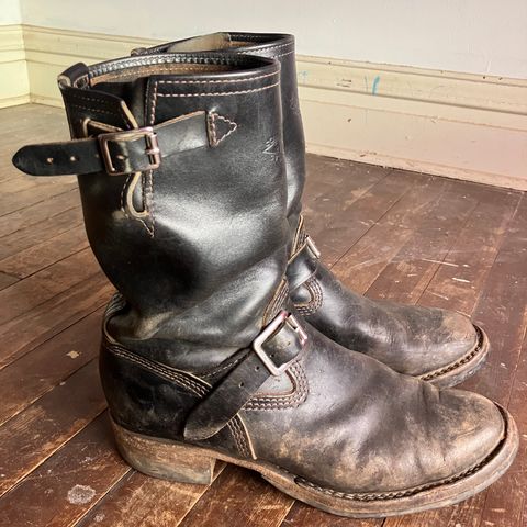 Wesco Mister Lou in Wesco / Horween Black Horsehide