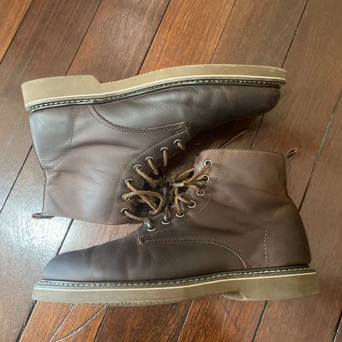 Golden Fox 6" Boondocker Boots in Brown Crazy Horse