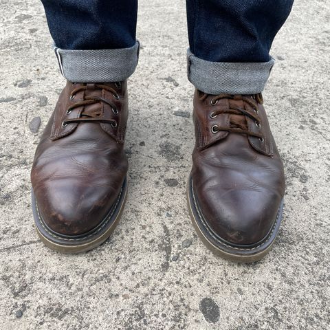 Golden Fox 6" Boondocker Boots in Brown Crazy Horse