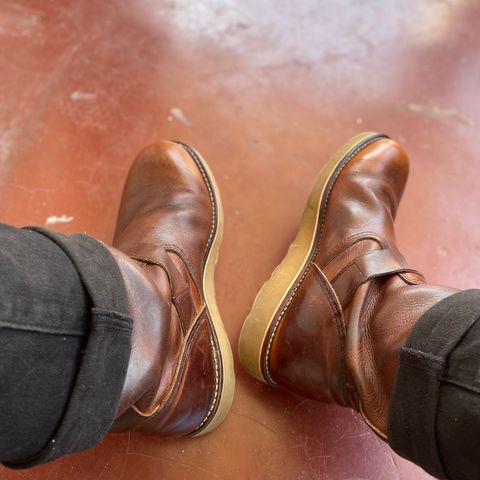 Red Wing Engineer in S.B. Foot Copper Rough and Tough