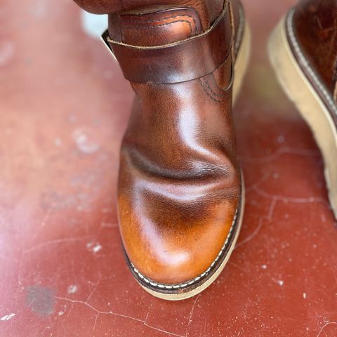 Red Wing Engineer in S.B. Foot Copper Rough and Tough