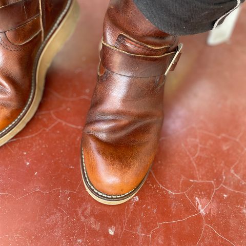 Red Wing Engineer in S.B. Foot Copper Rough and Tough