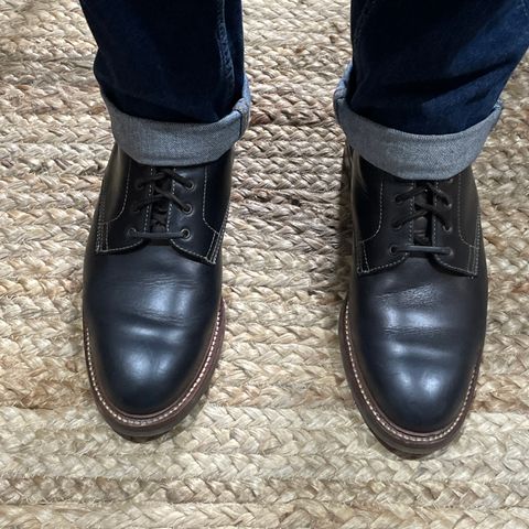 Caswell Lisbon in Horween Black Chromexcel