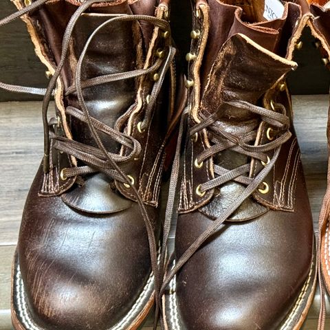 Nicks Robert in Horween Brown Waxed Flesh