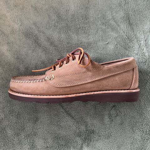 Oak Street Bootmakers Trail Oxford in Horween Natural Chromexcel Roughout