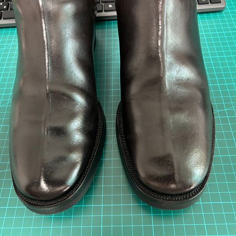 Clinch Jodhpur Boots in Black Overdyed Horsebutt