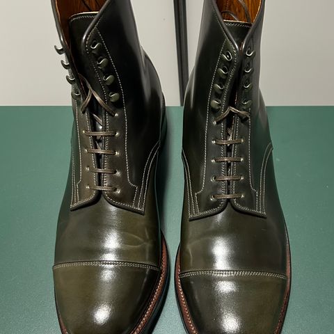 Viberg Halkett in Horween Old Bronze Shell Cordovan