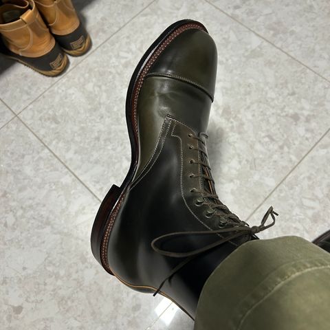 Viberg Halkett in Horween Old Bronze Shell Cordovan