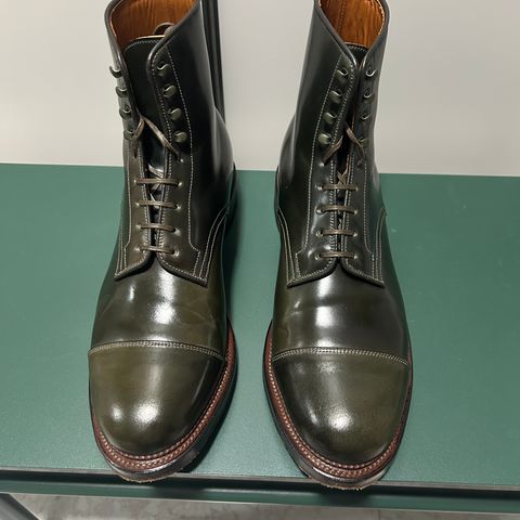 Viberg Halkett in Horween Old Bronze Shell Cordovan