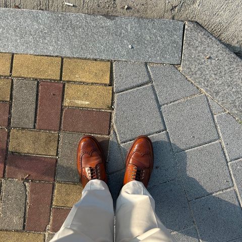 Alden Wingtip Boot in Horween Amaretto Shell Cordovan
