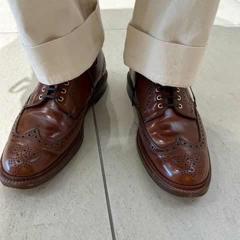 Alden Wingtip Boot in Horween Amaretto Shell Cordovan