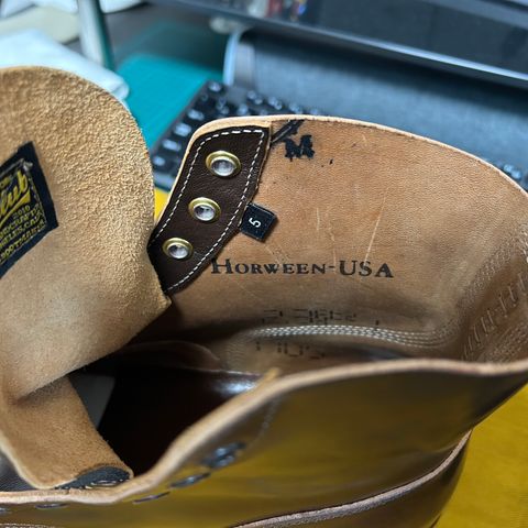 Role Club Boondockers in Horween Dark Cognac Shell Cordovan