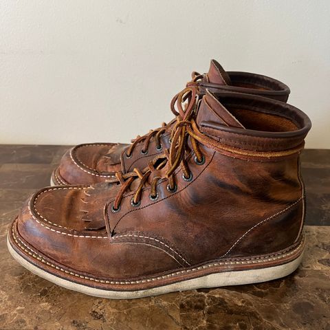 Red Wing 1907 in S.B. Foot Copper Rough and Tough